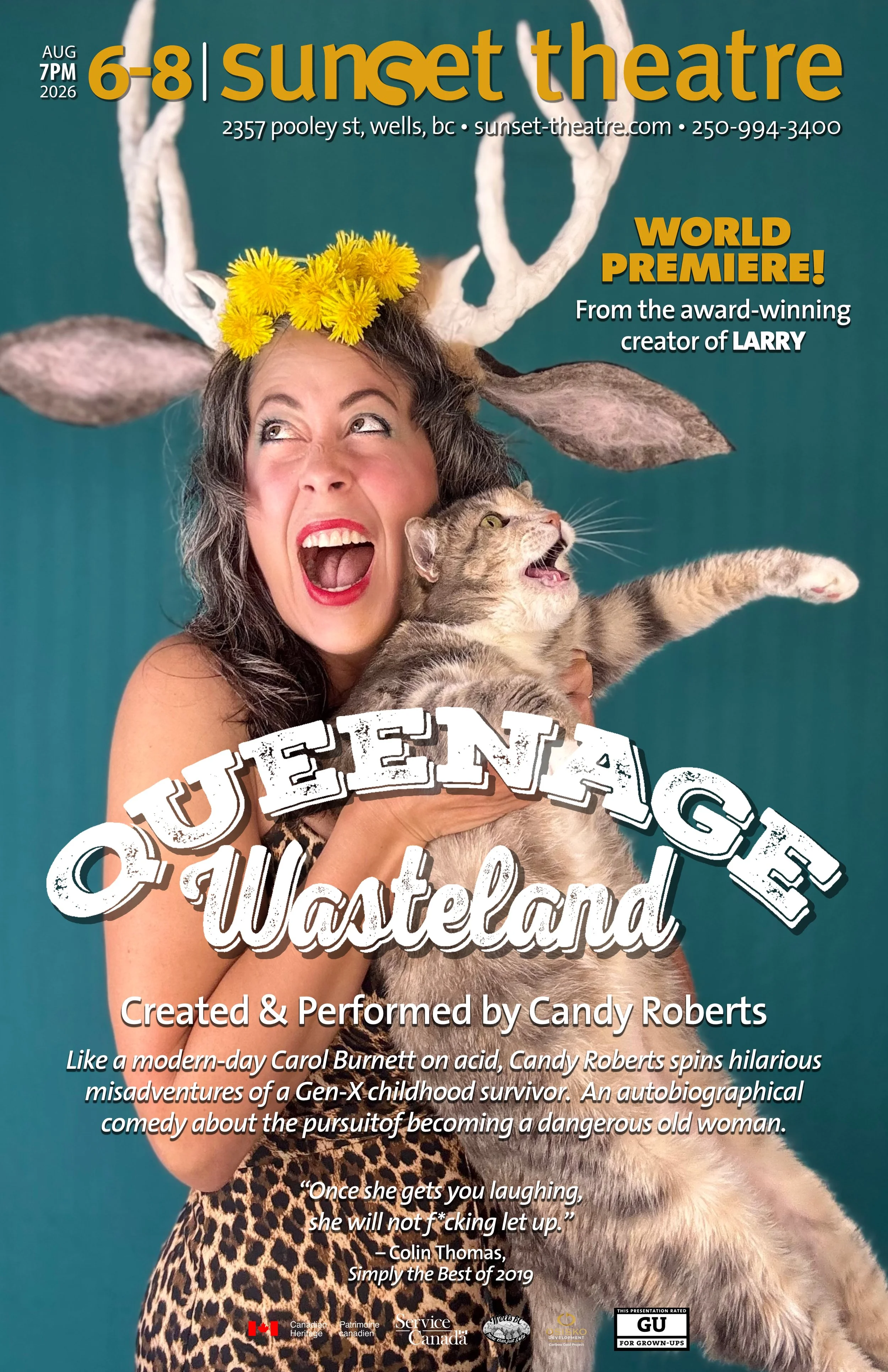 Queenage Wasteland • Created and Performed by Candy Roberts