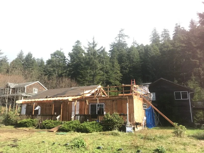  Roof Removal for 2nd Level Addition 