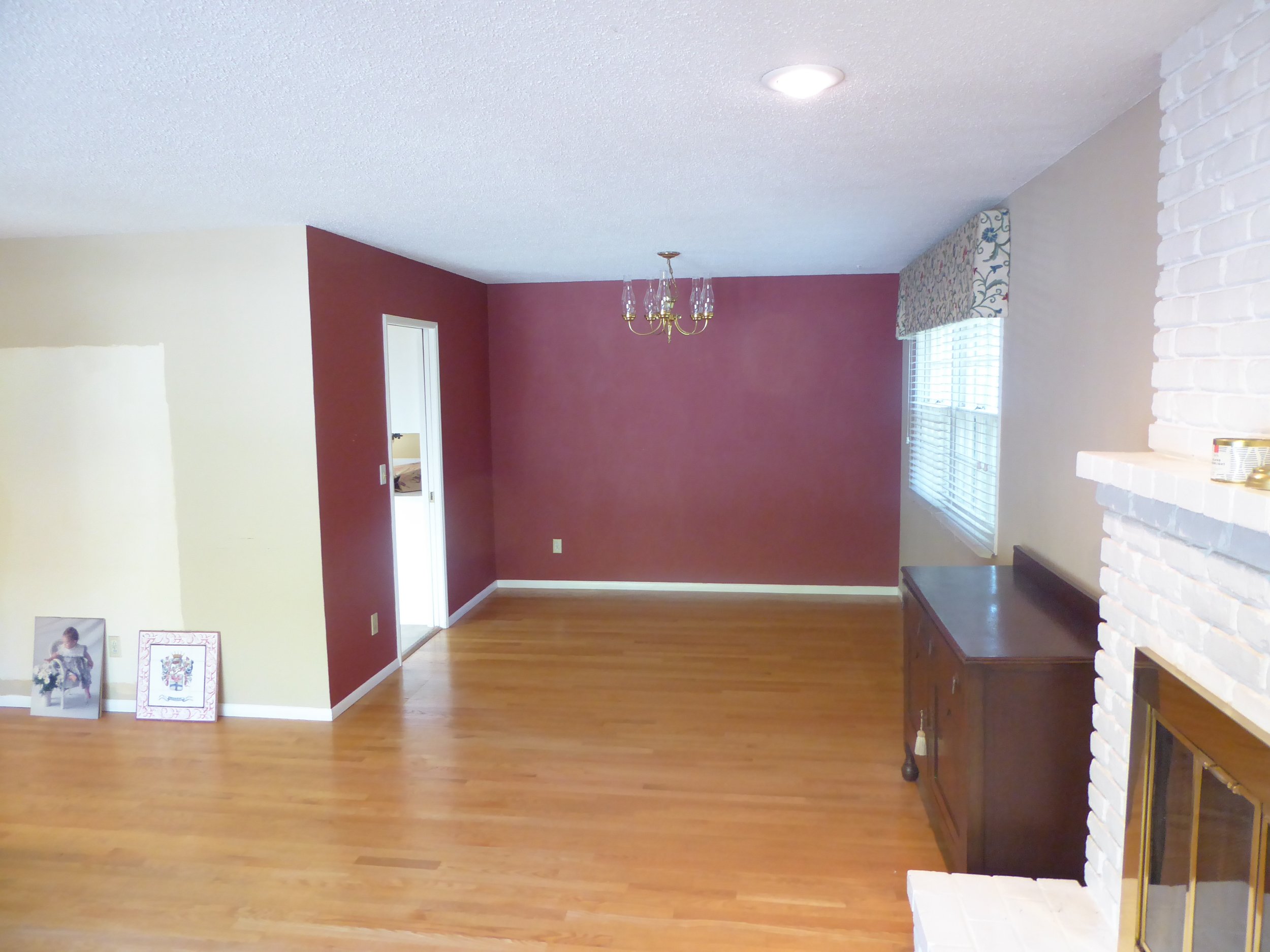  Existing Interior Before Vaulted Ceiling. 