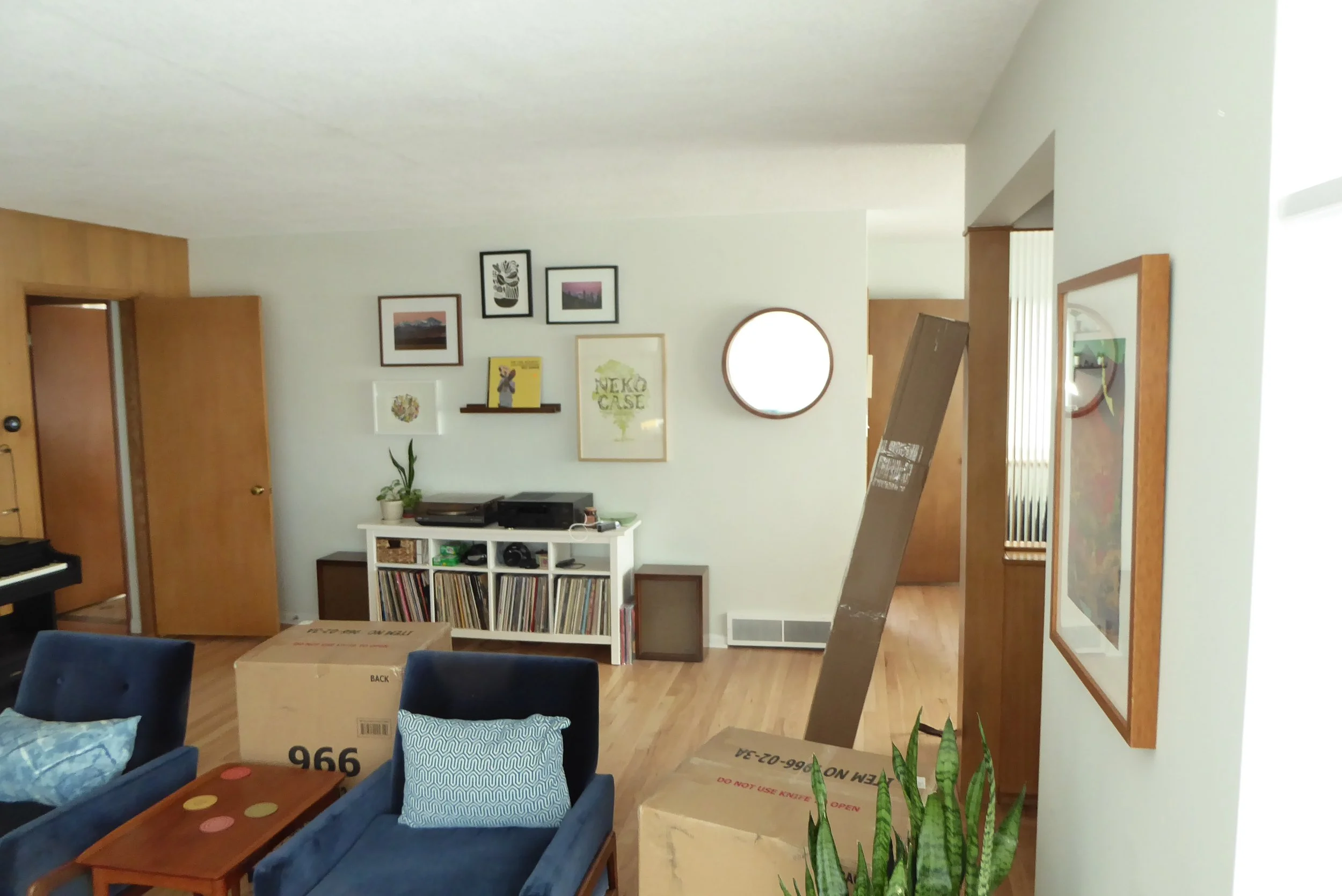  Existing Living Room Before Wall Removal 