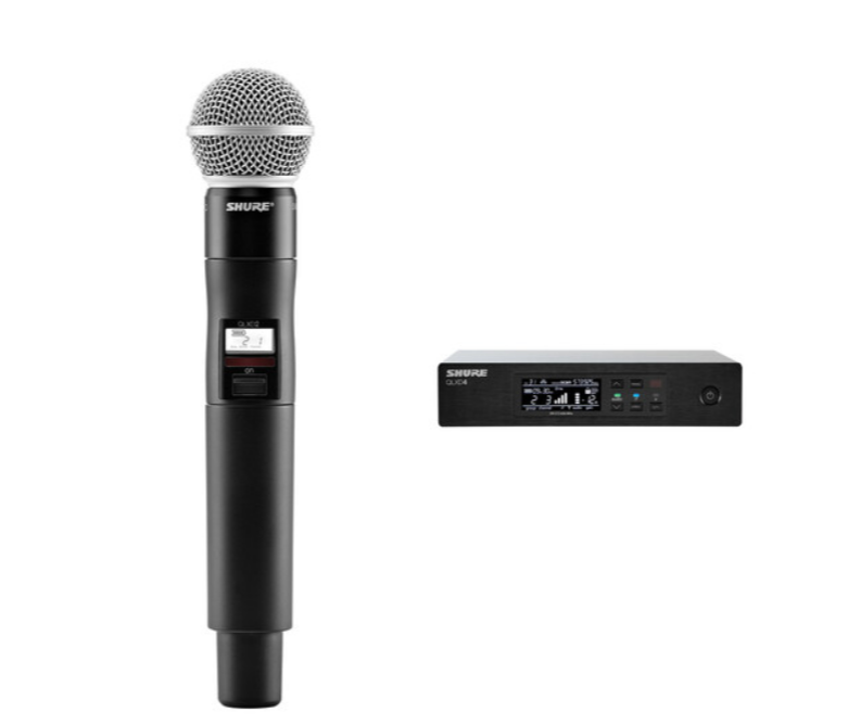 SHURE QLXD WIRELESS MICROPHONES