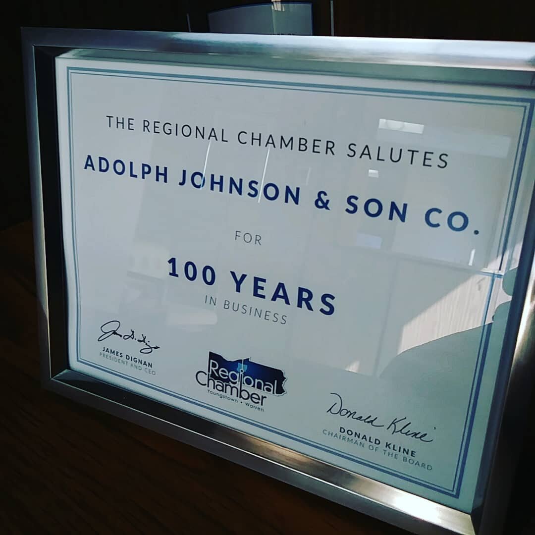 #ajs100years 
#adolphjohnsonandsonco