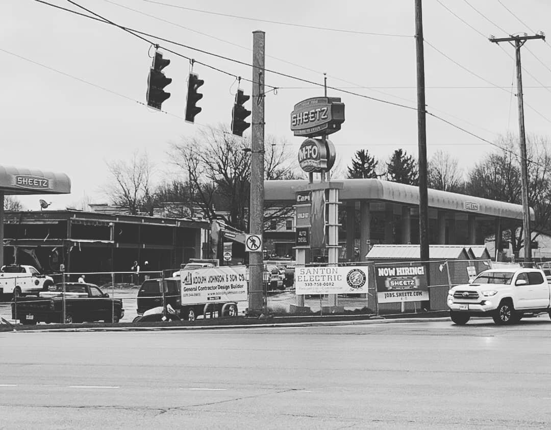 #sheetz #renovation #newconstruction #adolphjohnsonandsonco #adolphjohnson #ajs100years #generalcontractor #canfieldohio