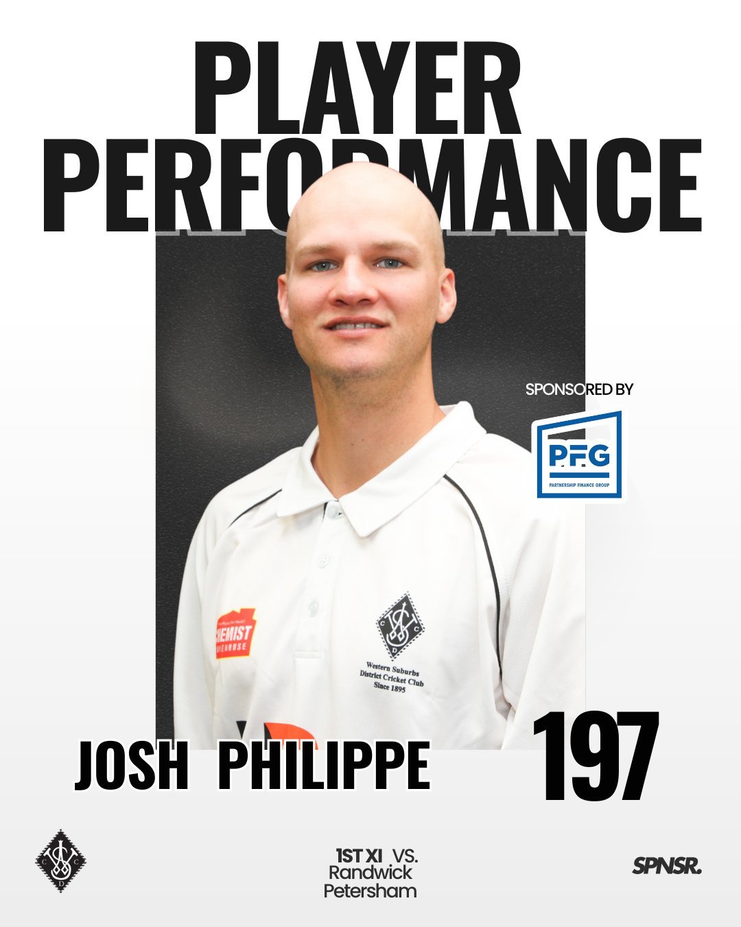 Quality performances were everywhere you looked over the weekend. Nearly hitting a double ton is a serious effort, so huge congrats to Josh Philippe on the 197! And on the bowling side, great work to the three lads who took four wickets each: Cooper 