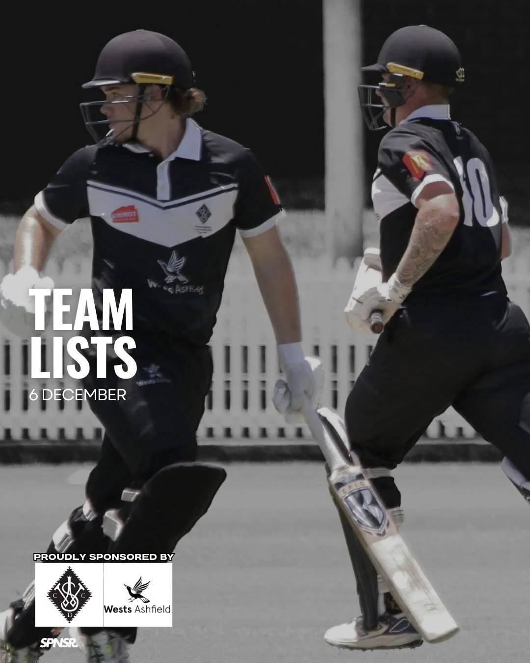 Your lineups are locked in for a massive day of cricket this Saturday, December 6th. We have five teams heading out to the various ovals ready to put in strong performances. Best of luck to everyone representing the club this weekend! Get down to a g