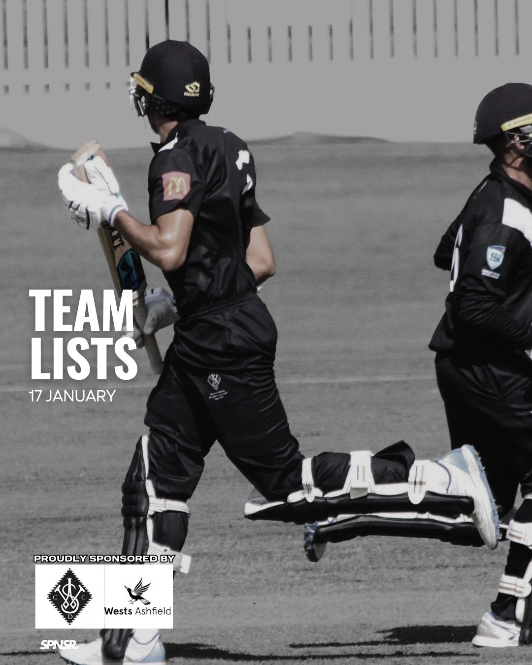 The squads are locked in for the 17th of January match against Mosman. All five grades are in action this Saturday. Best of luck to everyone representing the club.

#swoopingseason #betterpeoplethroughcricket