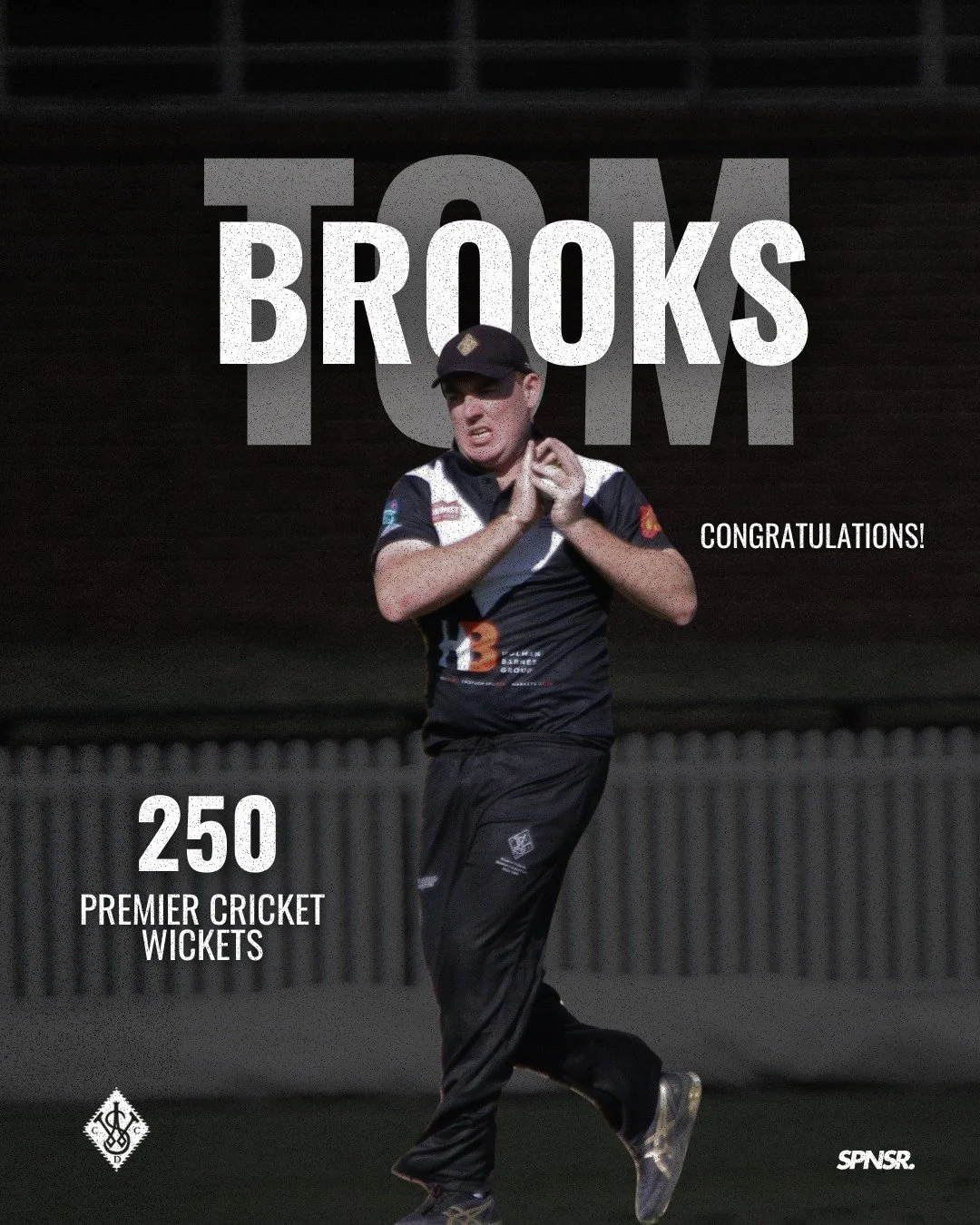 Huge milestones for the club over the weekend. Tom Brooks brings up 250 Premier Cricket wickets, while Jack Birmingham reaches his 150th. Both have been consistent performers and vital to our bowling attack. Congratulations to both on these massive a