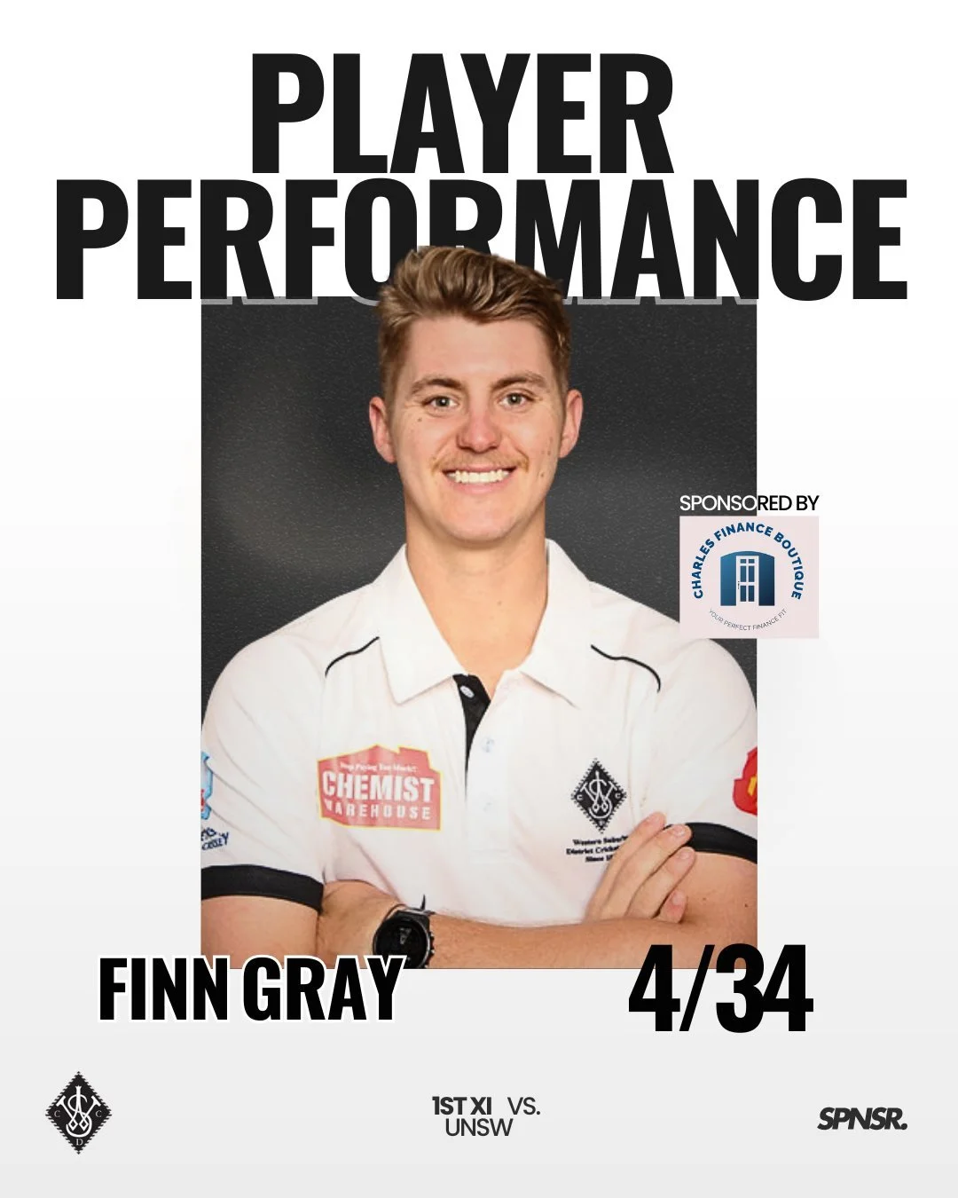 Quality performances from our bowlers over the weekend. Rehaan Shyam-sundar picked up 7/41 while Finn Gray finished with 4/34. Solid work, Gents.

#swoopingseason #betterpeoplethroughcricket
