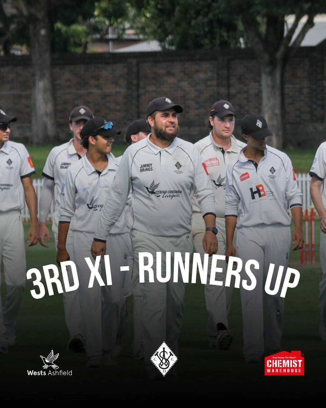 Unfortunately, the 3RD XI team went down in the grand final yesterday against Northern District.

Firstly, we just want to say how proud we are of such a young group for finishing first and making the grand final. It's a huge achievement, and you sho