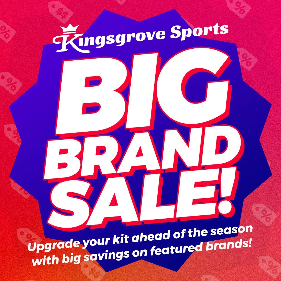 Our good friends at Kingsgrove sports are having a big brand sale!

Upgrade your kit and save big during our Big Brand Sale! Each week, they're featuring a different cricket brand and marking down the cricket gear you need to refresh your kit.

Get d