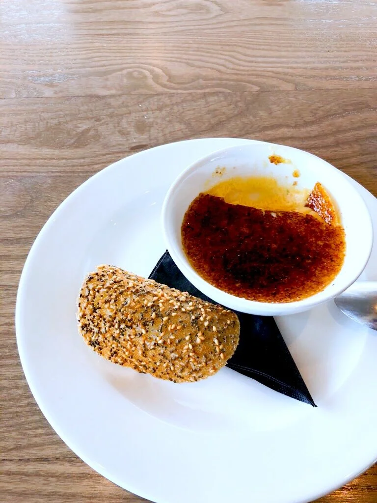 Crème Brûlée, because of course.