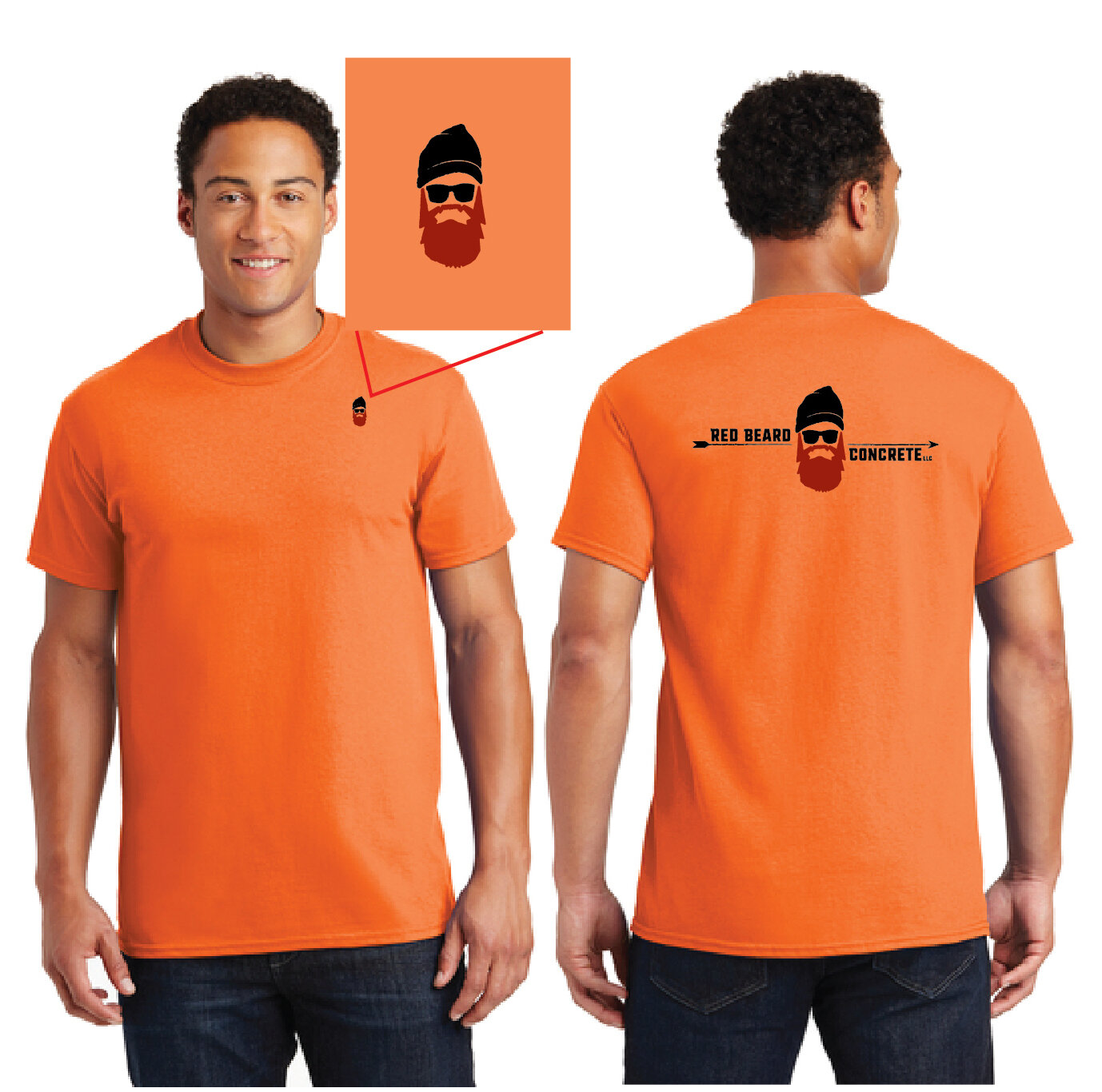 Safety Orange Unisex Tee 