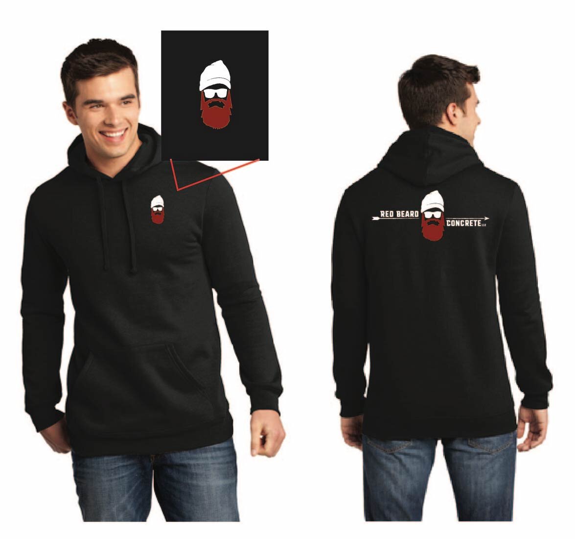 Black Fleece Hoodie