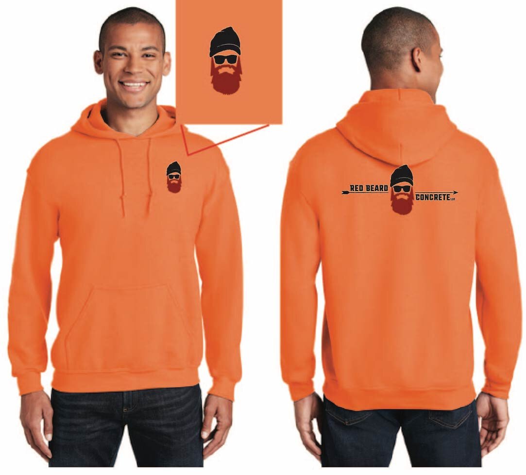 Safety Orange Hoodie