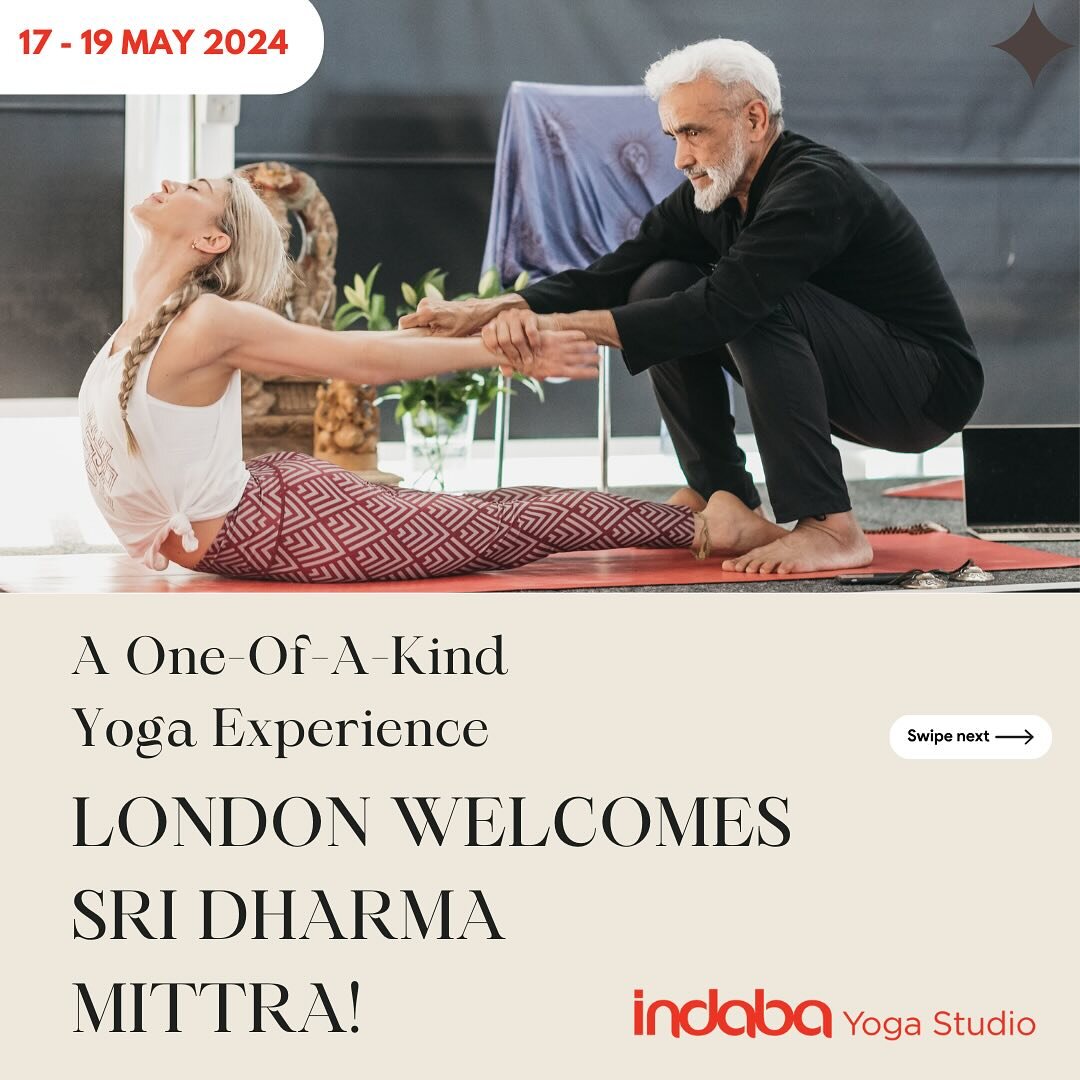 Sri Dharma Mittra invites you! 💕
(Swipe right to see more)

Join us from 17-19 May 2024 at Lord&rsquo;s Cricket Ground for a transformative experience. Don&rsquo;t miss out &ndash; secure your spot now before we run out of space! 

Get ready for a d