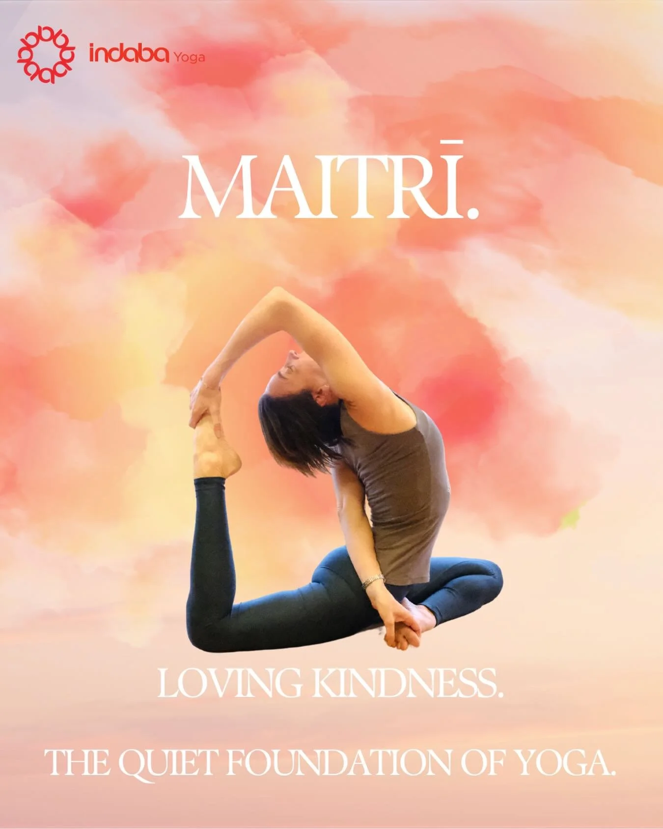 Before flowers.

Before romance.

Before celebration.
 
Yoga teaches loving kindness as a way of being.
 
Maitrī is the steady warmth beneath the practice,
the patience in a difficult pose,
the compassion we offer ourselves when we falter,
the genero