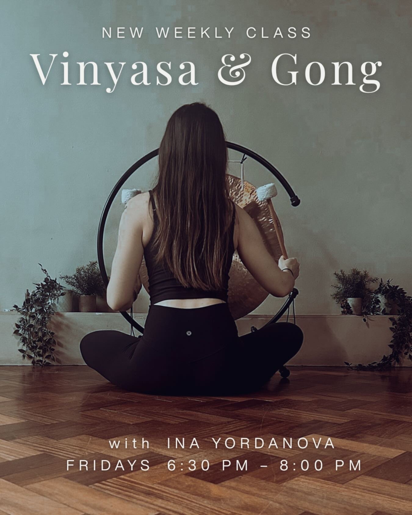 Vinyasa Yoga &amp; Gong Bath &ndash; New Friday Evening Class at Indaba

End your week with movement and sound.

Starting this Friday, join Ina Yordanova for a 90-minute evening practice at Indaba Yoga in London combining dynamic vinyasa yoga with th