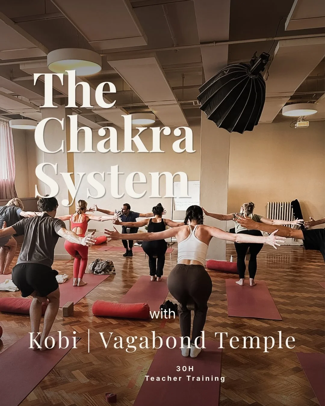 Chakra yoga training in London.

A practical approach to the chakra system. Not as something abstract, but as something lived.

Kobi returns to Indaba this autumn with a 30-hour Continuing Education Training exploring the chakra system through the bo