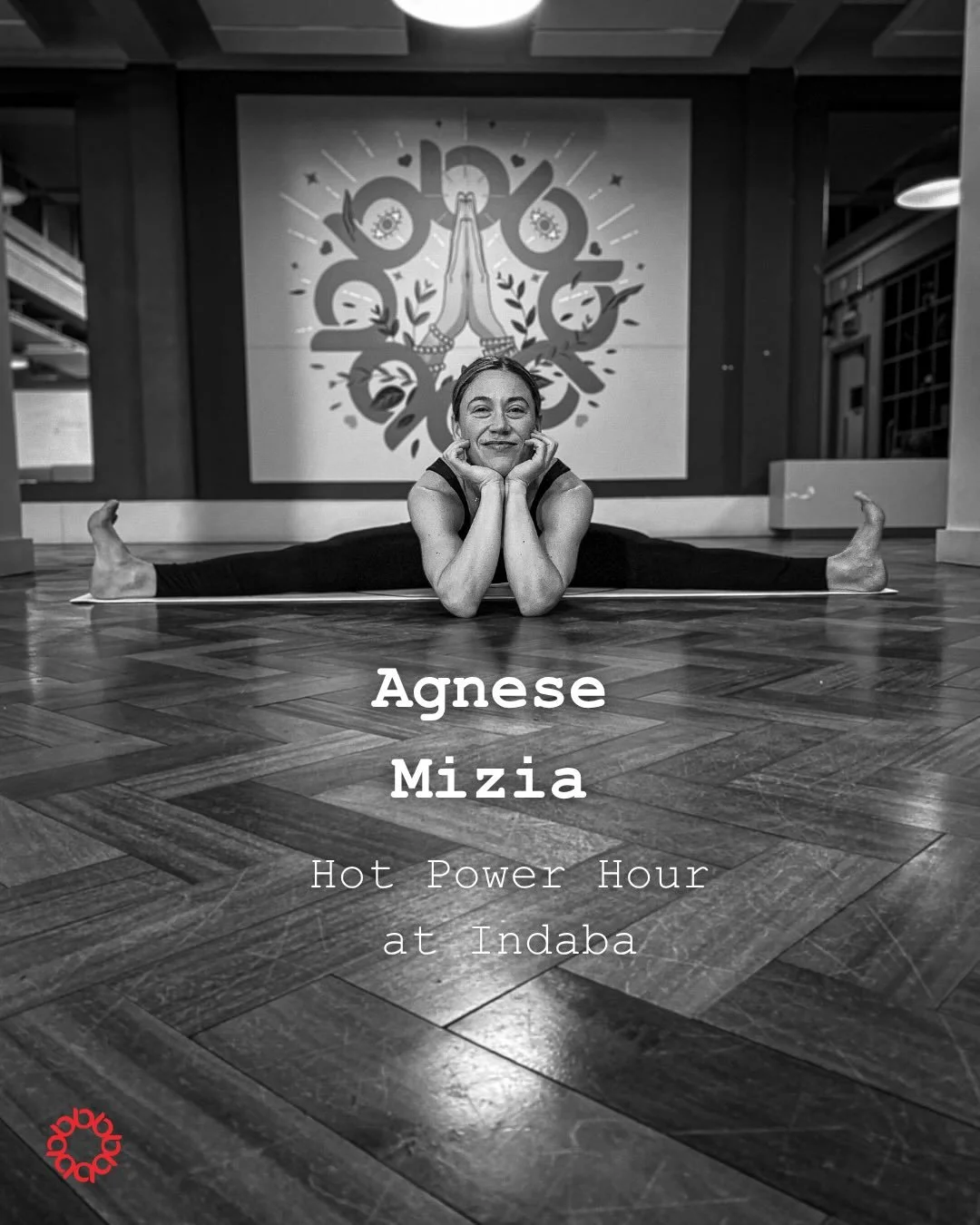 Meet Agnese Mizia.

Strength, skill and a refreshingly joyful approach to practice.

Agnese teaches Hot Power Yoga at Indaba, a dynamic heated vinyasa-style class designed to build strength, stamina and flexibility while helping to steady the mind an