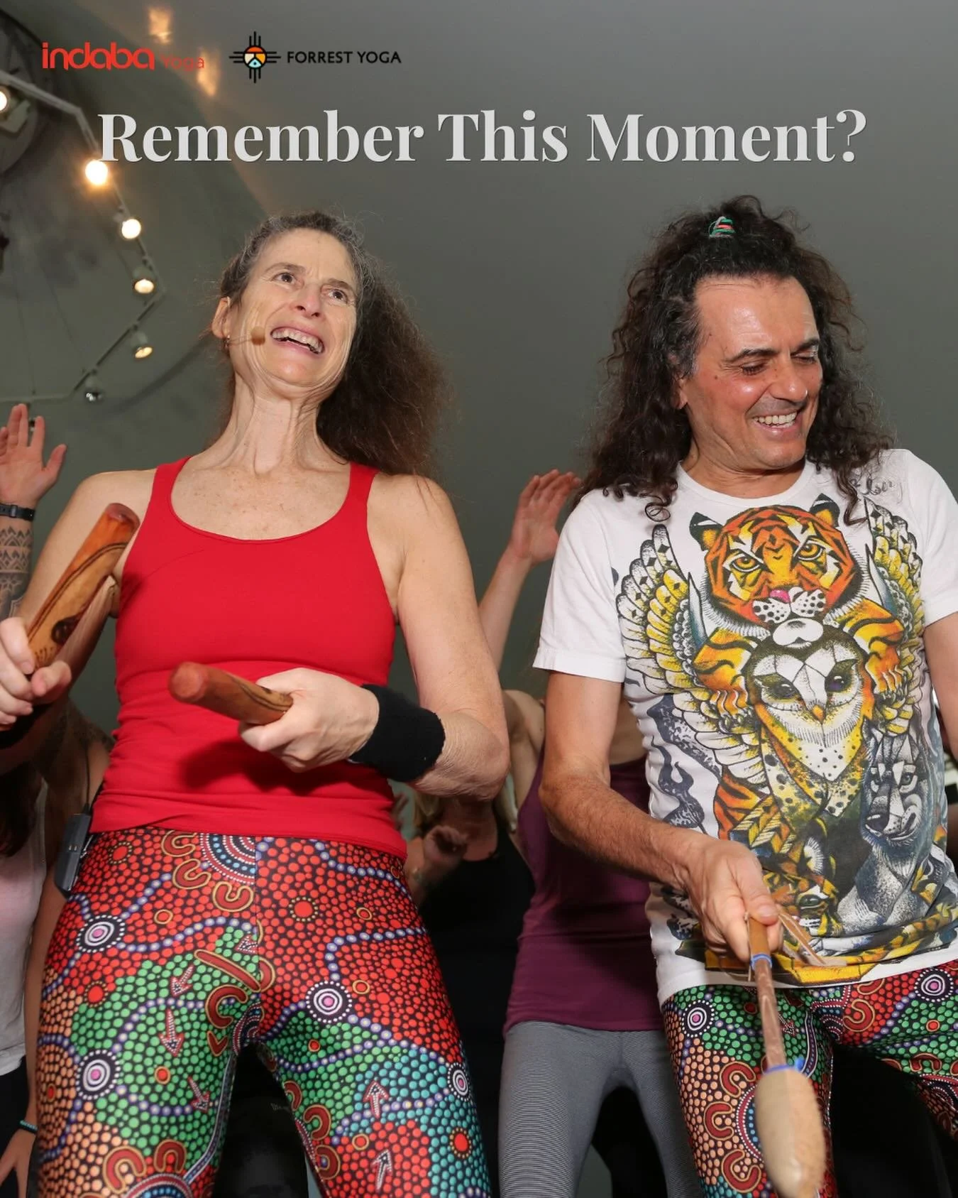 Remember this moment?

Now the next chapter begins.

We&rsquo;re delighted to share that Ana Forrest and Jose Calarco have safely landed in the UK and will soon be arriving at Indaba Yoga as final preparations begin for this week&rsquo;s training.

T