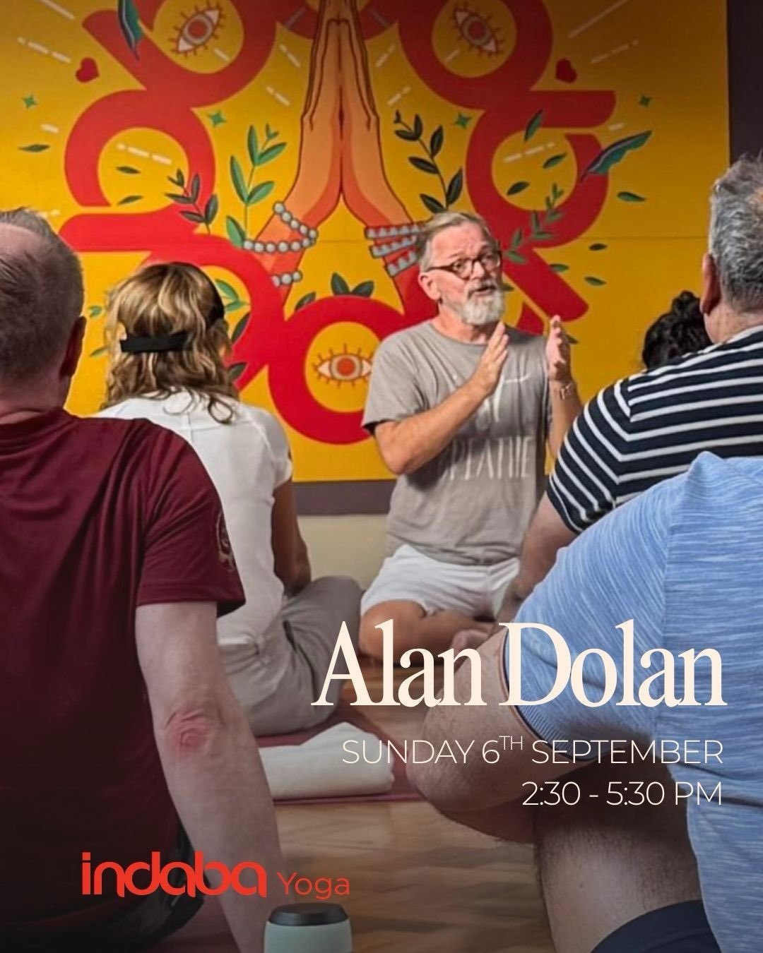 What can happen when we give the breath our full attention?

Alan Dolan is back at Indaba on Sunday 6 September for an afternoon of conscious, connected breathwork.

Working with the breath can shift us out of habitual patterns, release held tension 