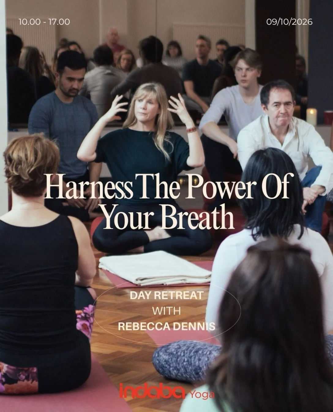 What if your breath could help you move forward? 🤍

Join us at Indaba for a special day retreat with Rebecca Dennis, exploring the transformative power of breathwork.

Through breathwork, bodywork, movement, sound and mindset training, Rebecca will 