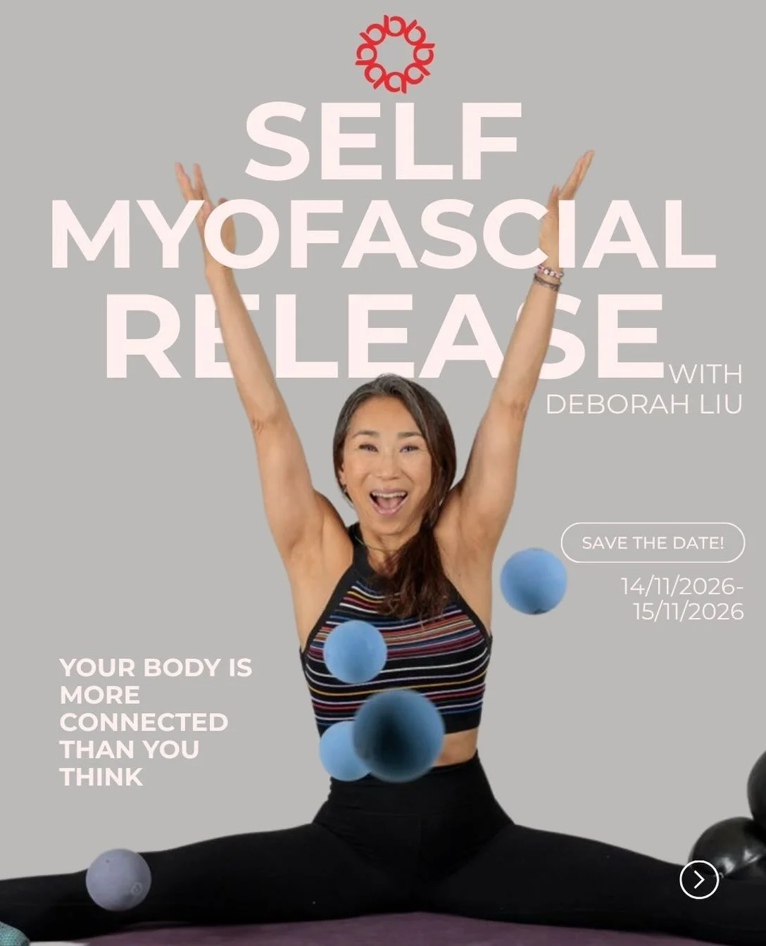Have you ever wondered why your body can feel stiff after sitting at a desk, training or spending time in the same position?

Fascia is the continuous web of connective tissue that surrounds and connects the structures of our body. It plays an import