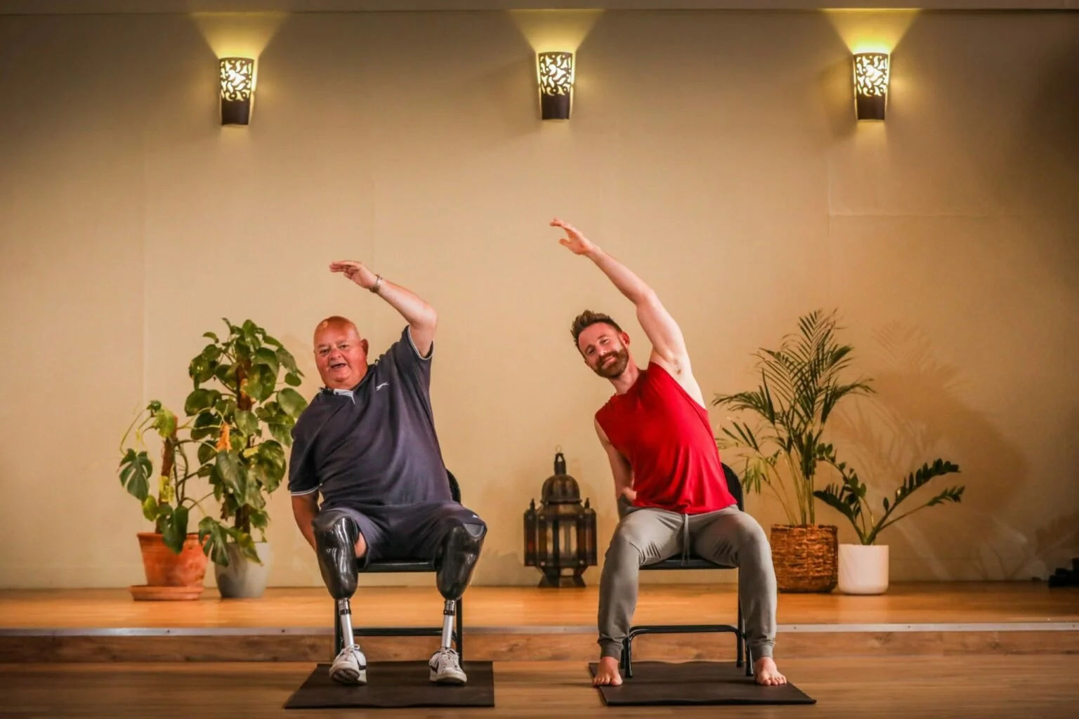 Free Class: Chair Yoga + Book Q&amp;A with Finlay Wilson