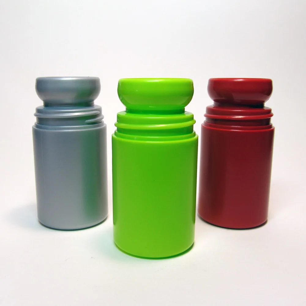 Roll-on bottles.