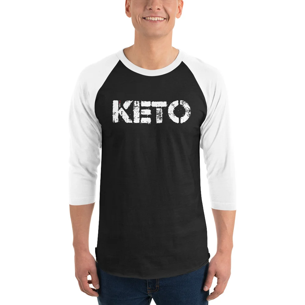 KETO VERT 3/4 SLEEVE RAGLAN SHIRT