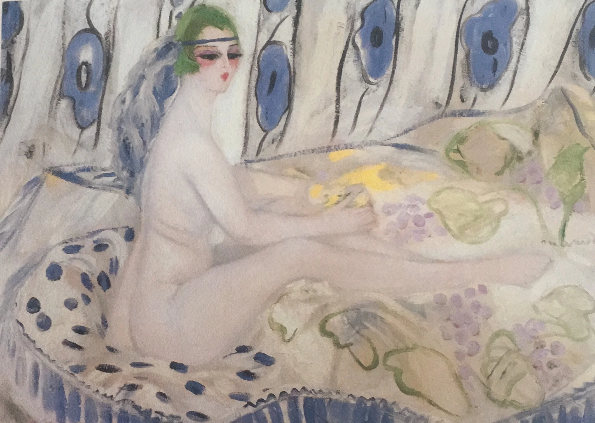 La Petite Cléopâtre, Jacqueline Marval, 1920. Huile sur toile, 0,995 m x 1, 37 m. Ohara Museum of Art, Kurashiki, Japon.