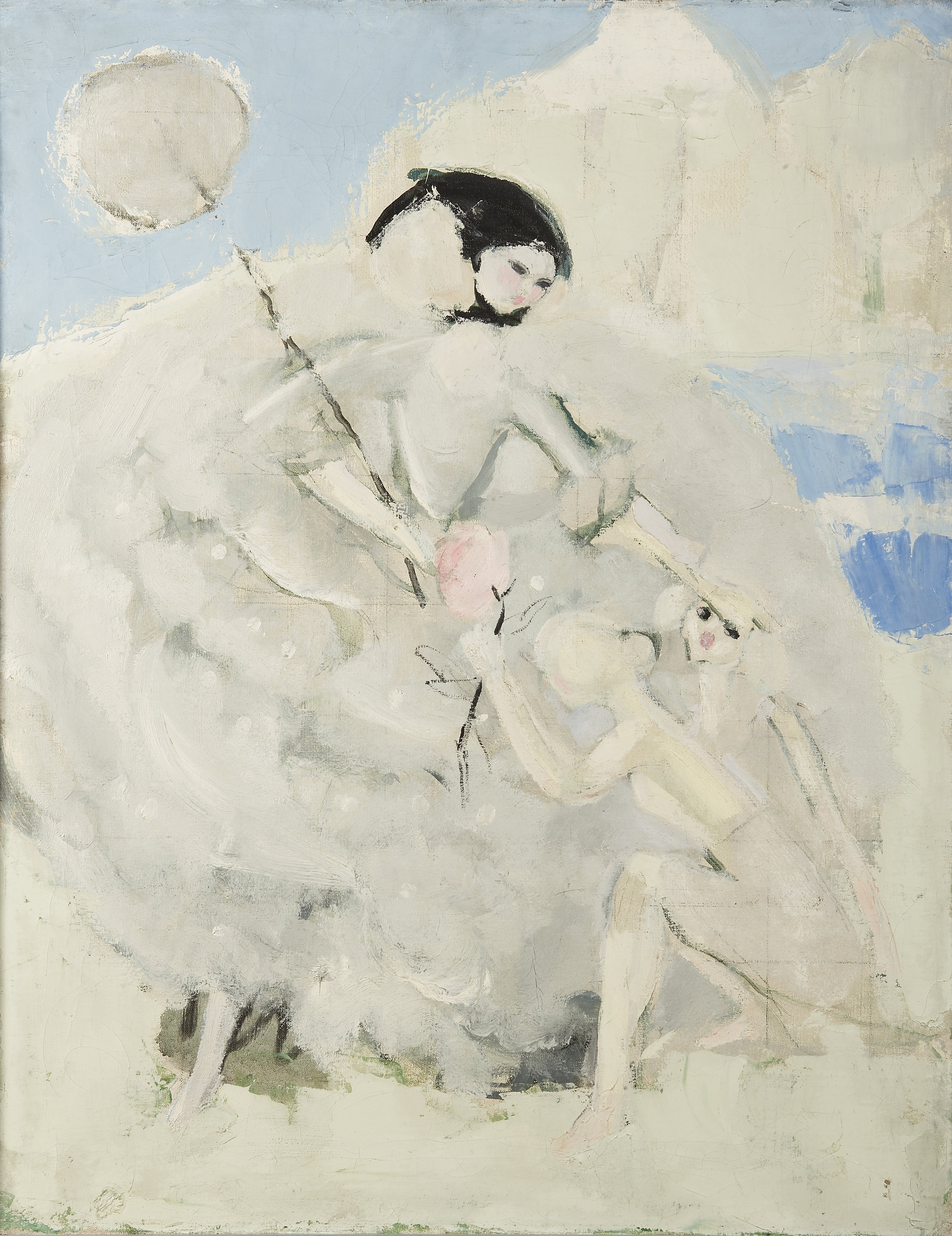 Cendrillon, Jacqueline Marval. Huile sur toile.