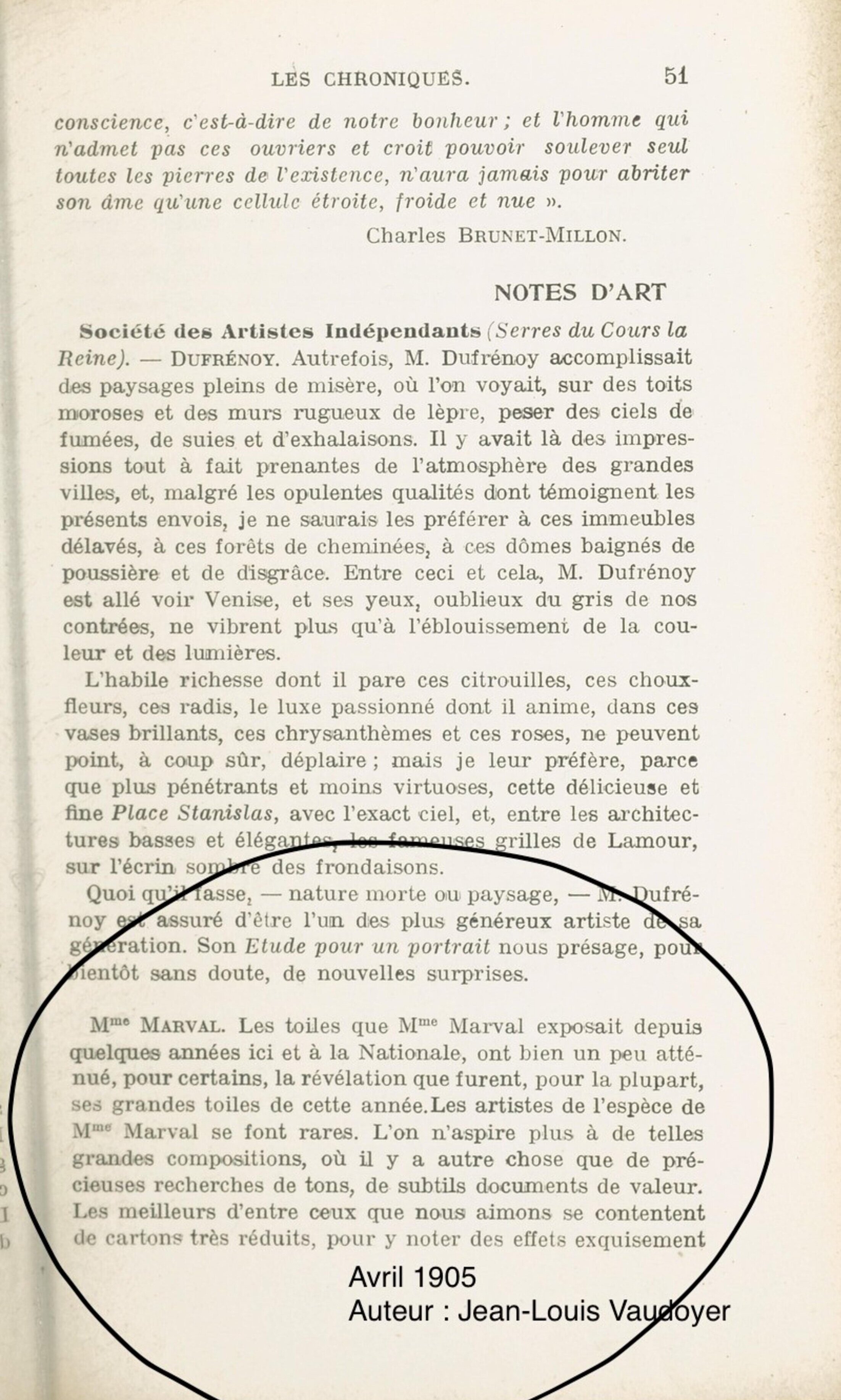 Les Essais, avril 1905