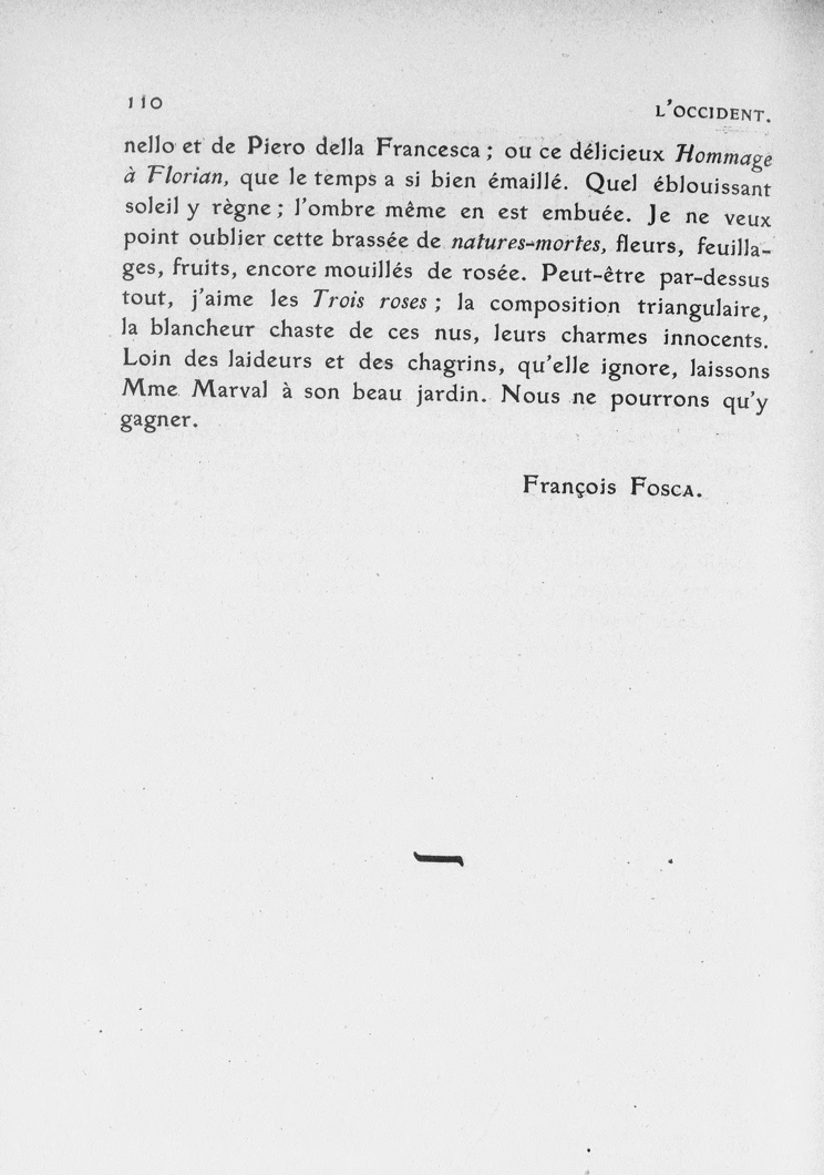 L'Occident, mars 1912