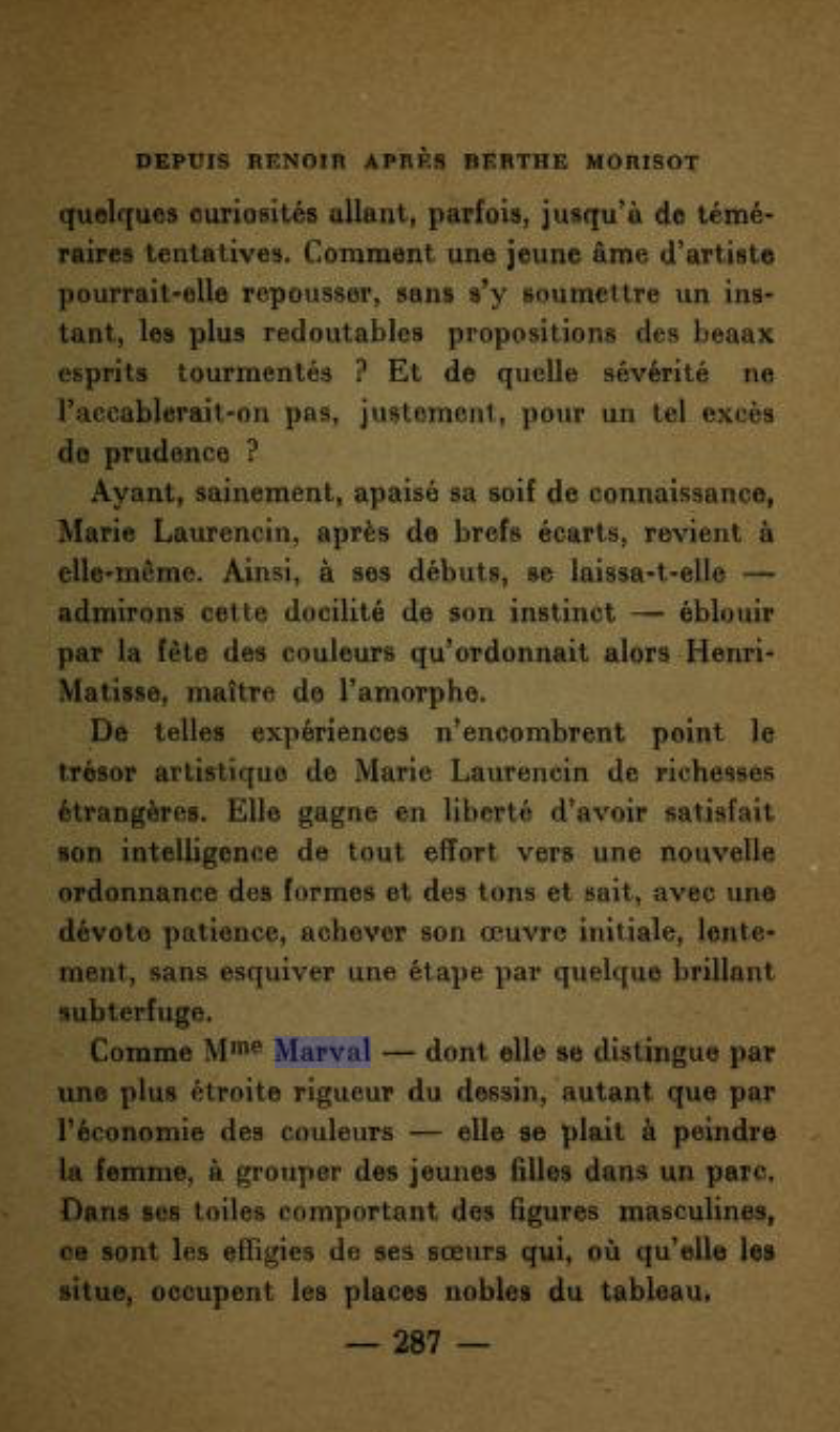 L'Art Vivant, André Salmon, 1912 (Copy)