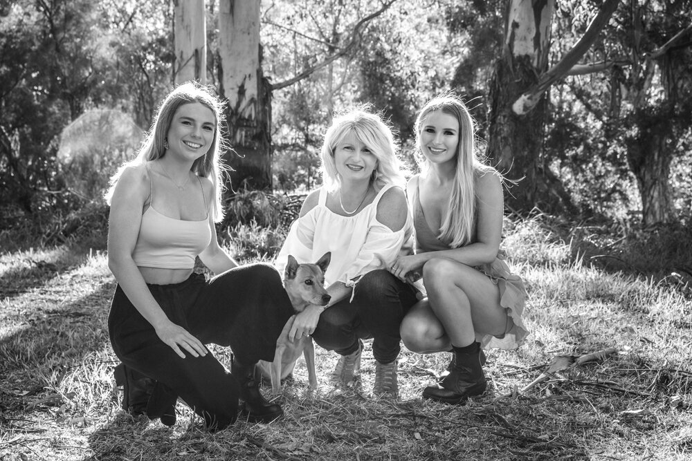 Perth bushland family portrait