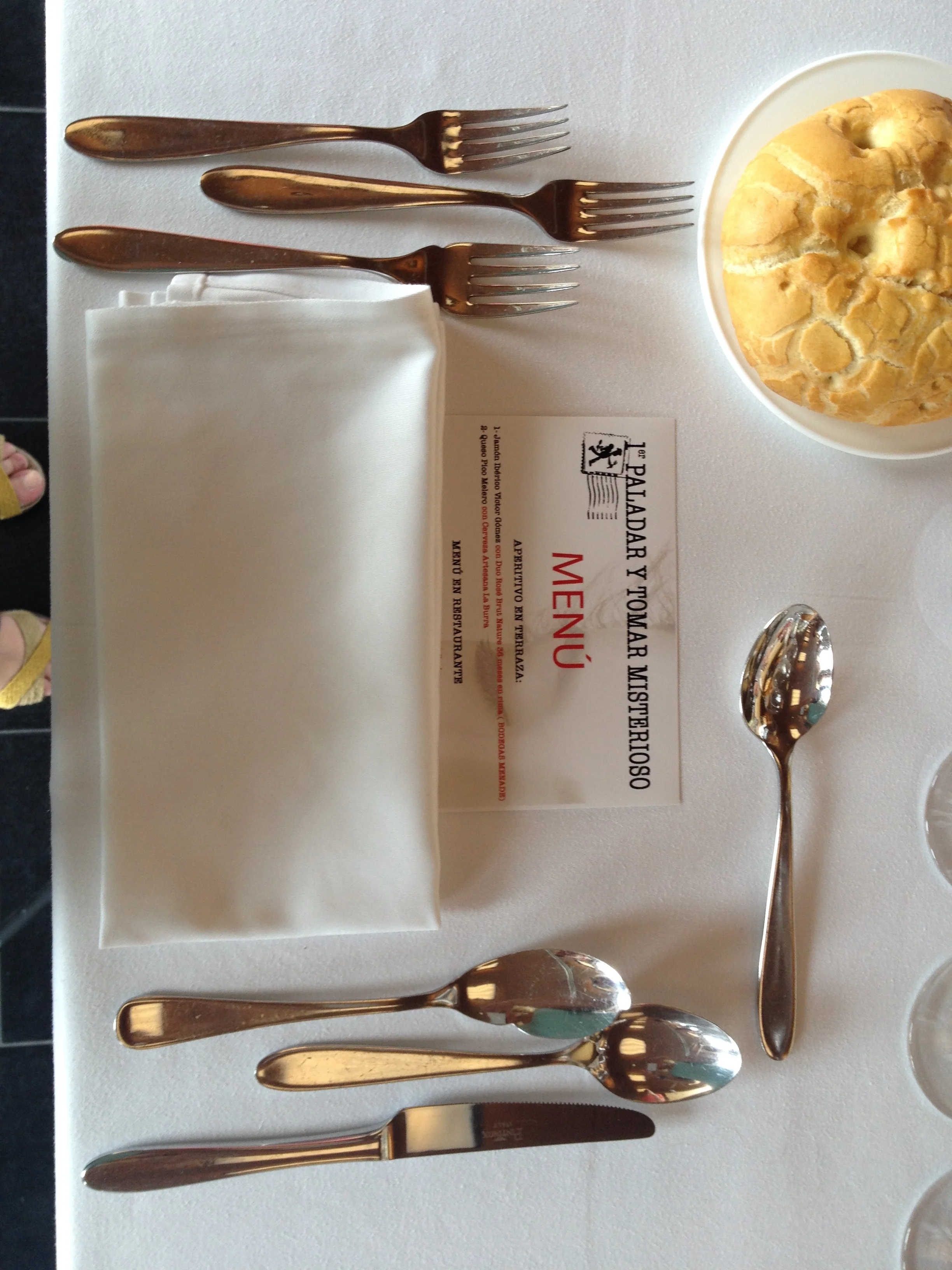 Comida misteriosa Paladar y Tomar