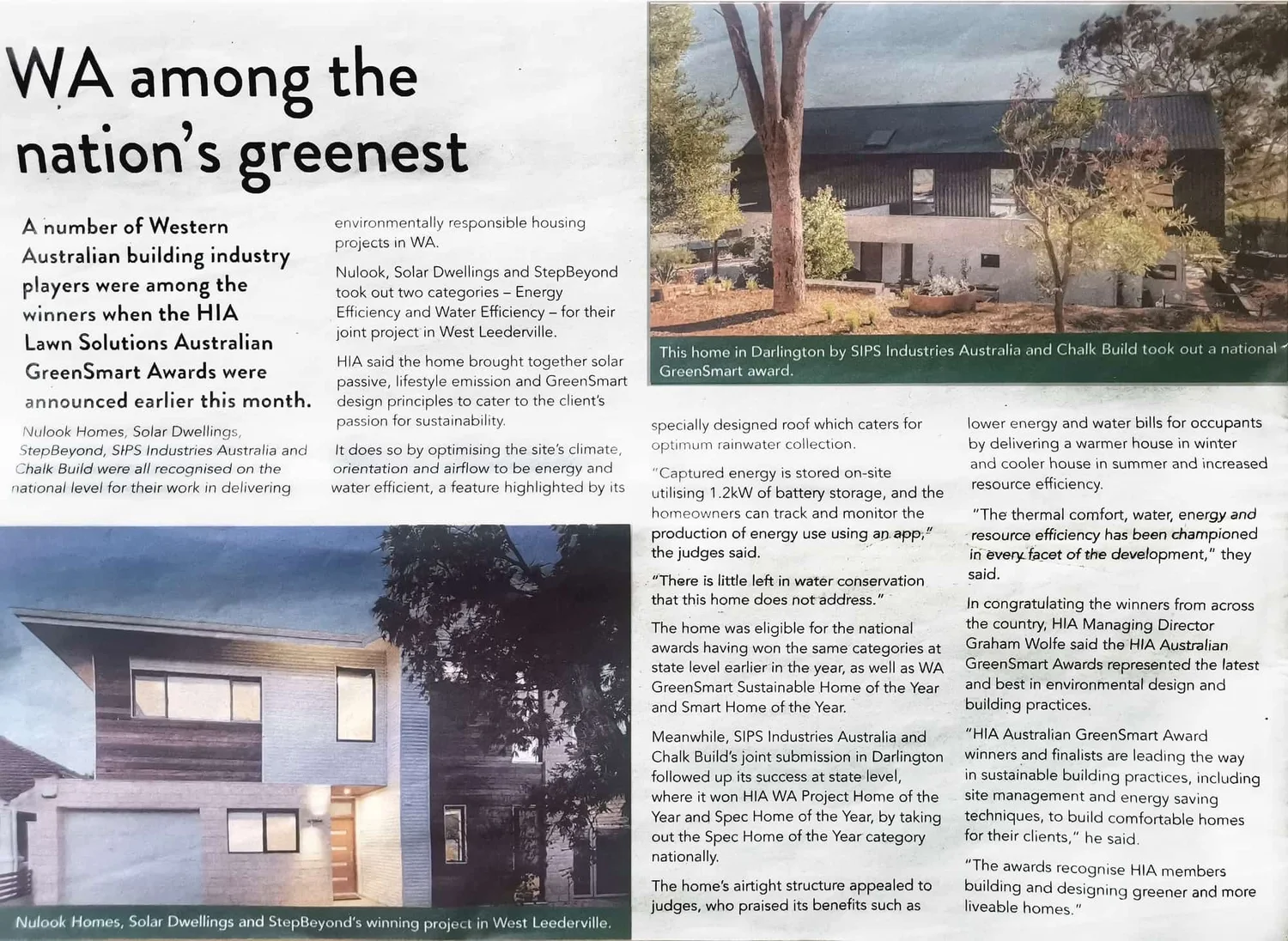 Studio Origami feature in The West Australian newspaper