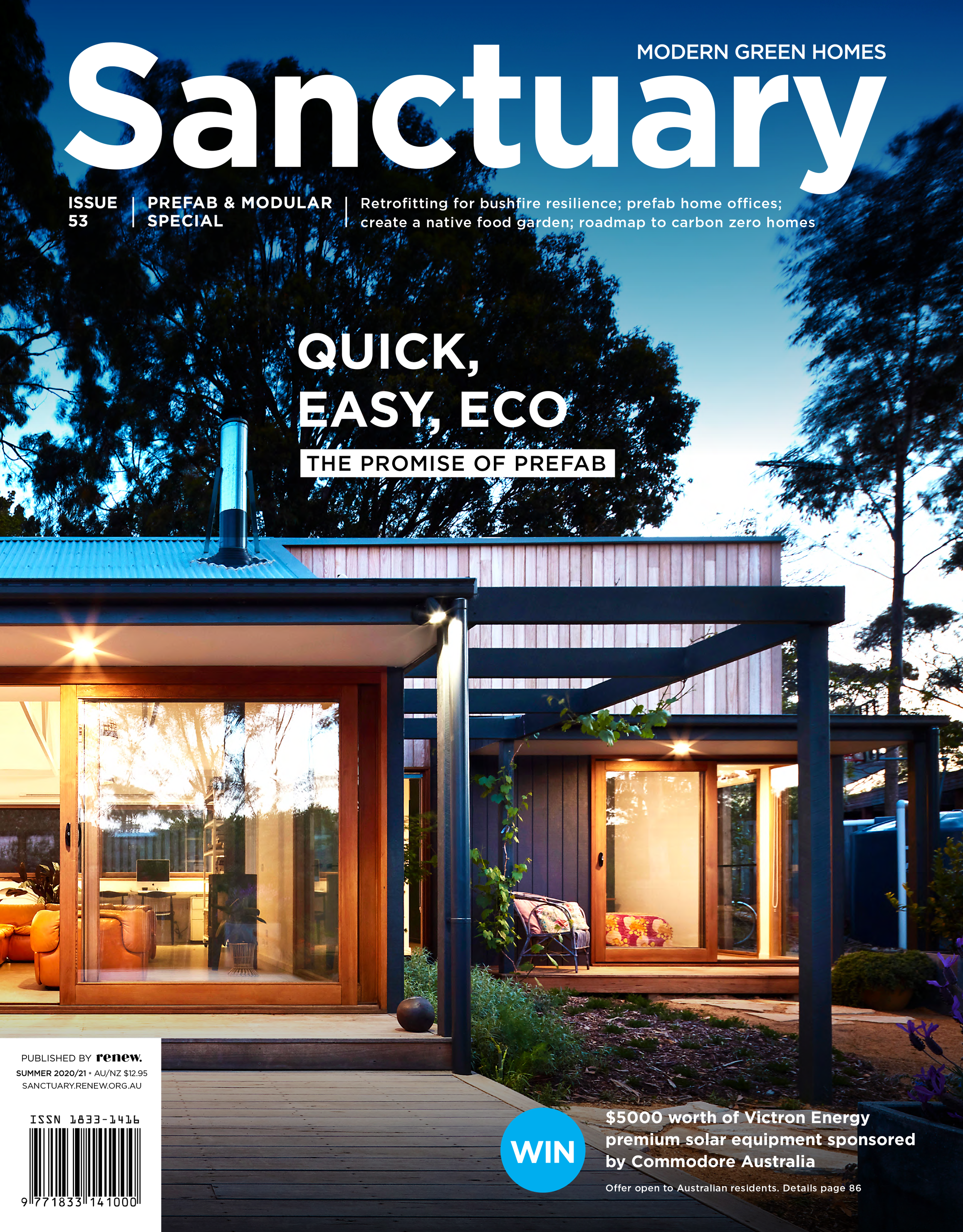 sanctuary magazine feature