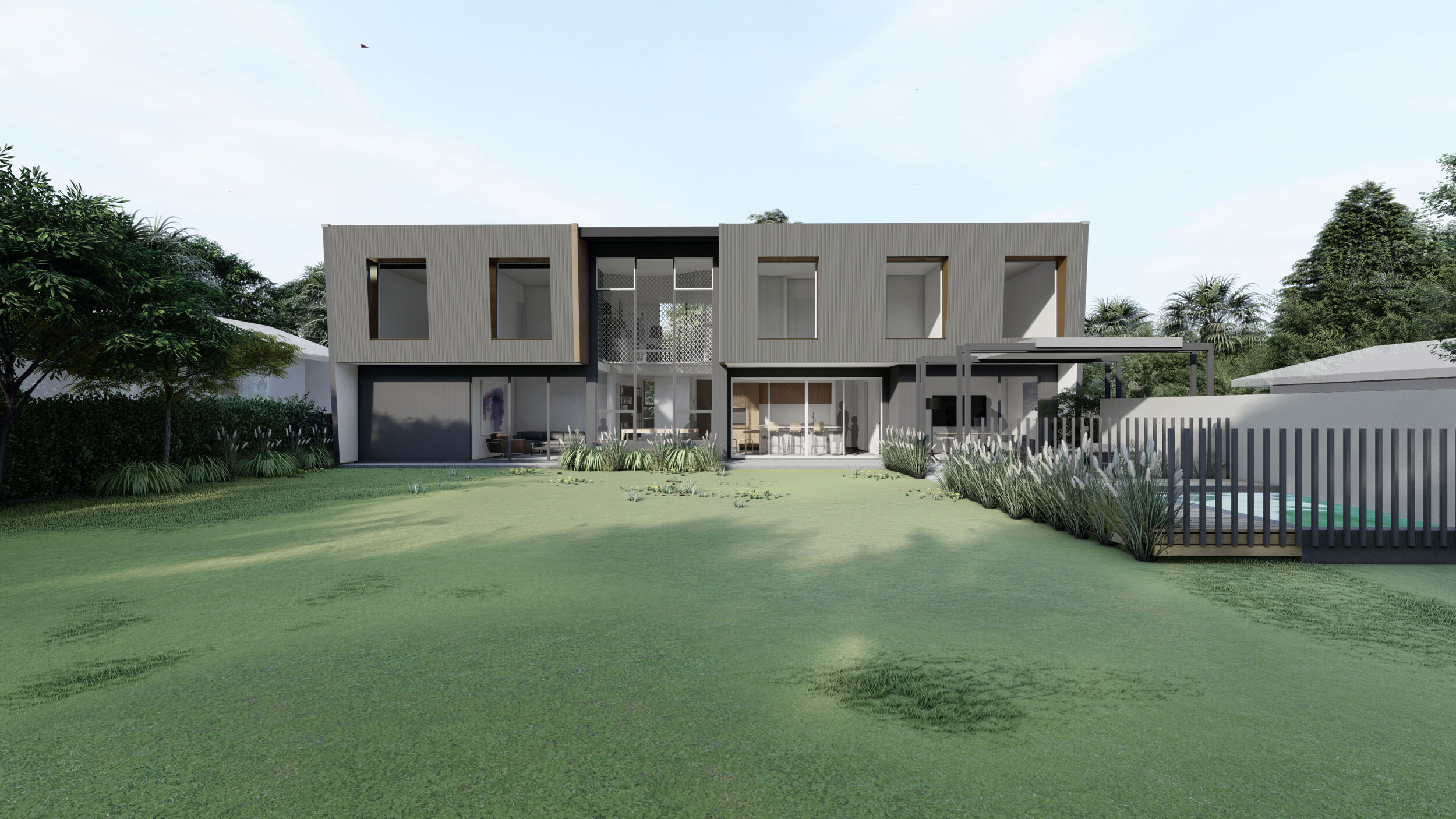 Lite House interior living Perth Hills