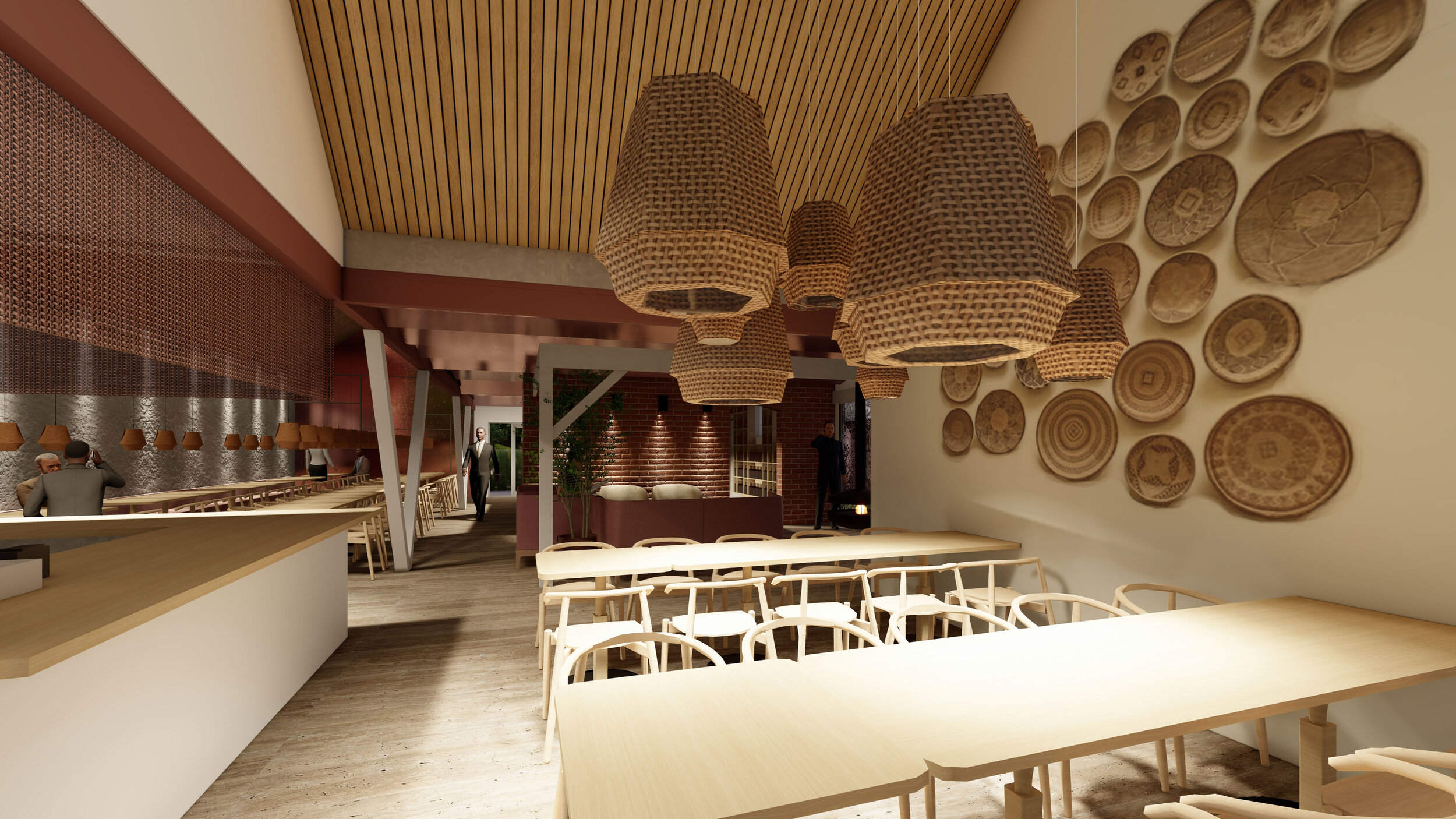 Gilks Bakery Wine Bar interior fine dining