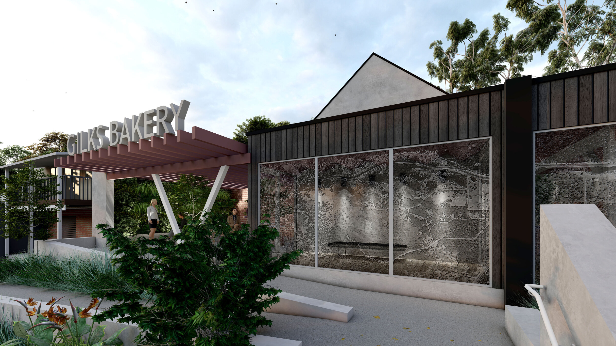 Gilks Bakery Wine Bar Perth Hills heritage renovation