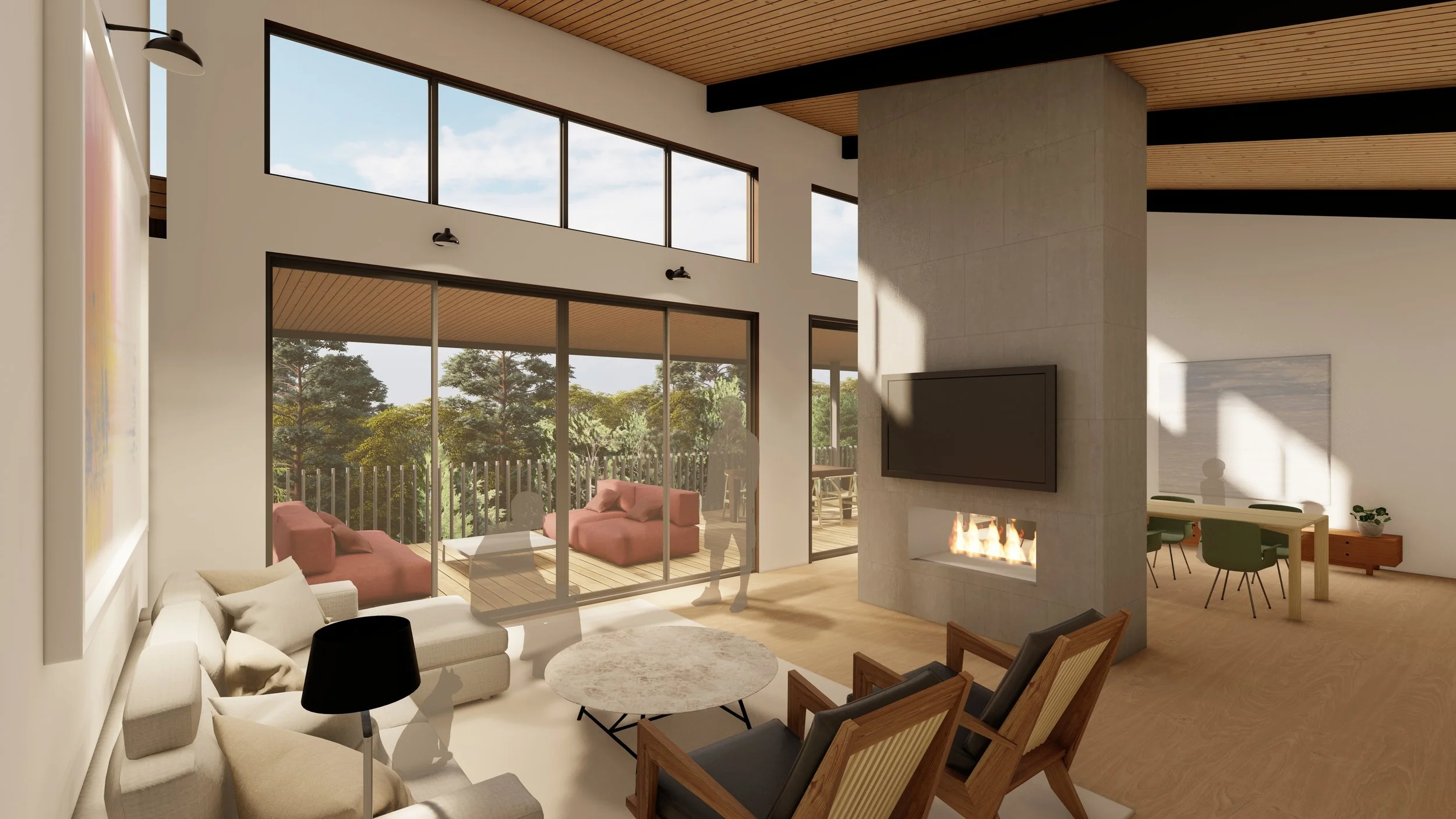 Bickley Residence landscape connection