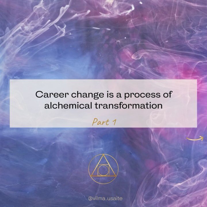 The more I work in career change &amp; alignment, the more infatuated I become with this beautiful transformative experience. 

I must be honest, early on, when I started working with career changers, I thought this journey was mostly about finding t