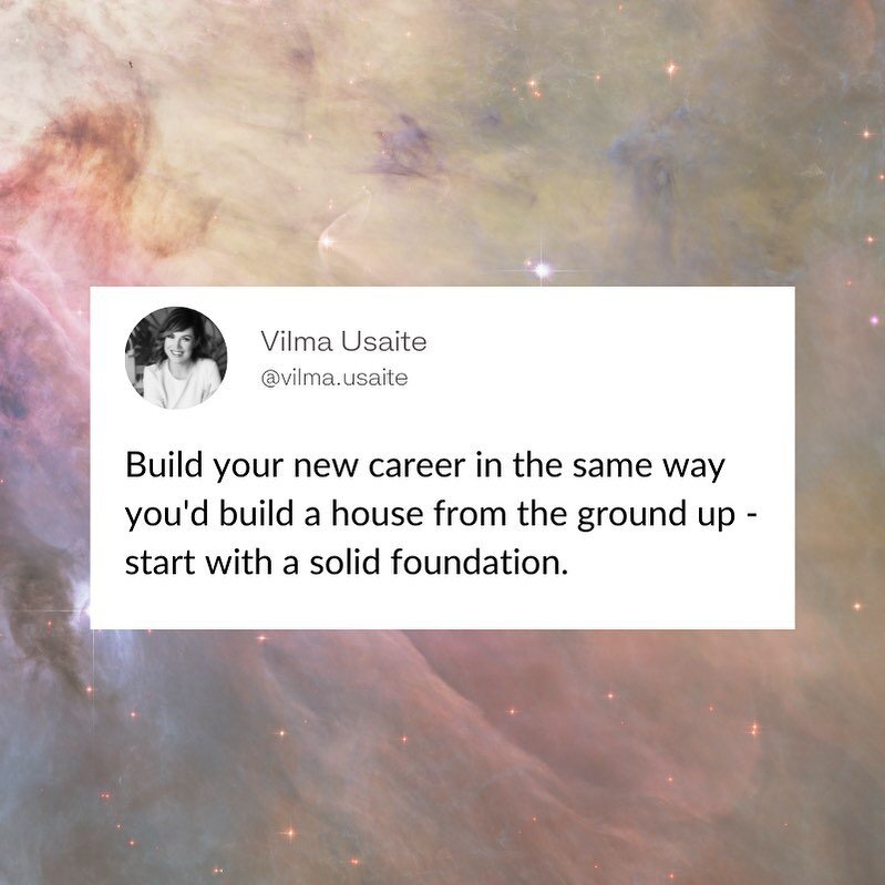 If you are considering a new career path - here's one piece of advice I have for you - less is more.

I spend many hours of my day connecting with career changers - many of them are very eager to rush into implementing a myriad of vague career/ busin