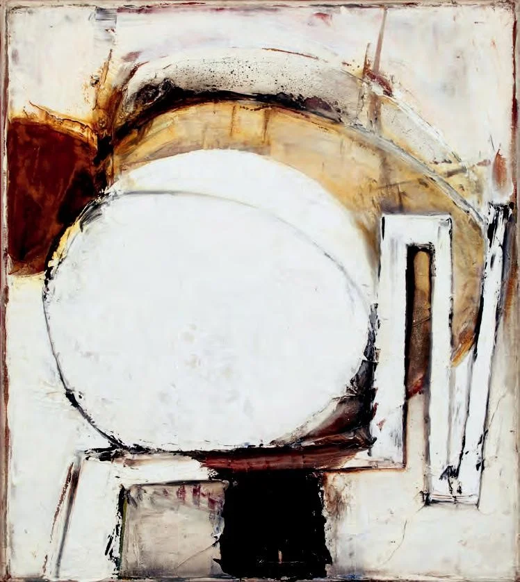 White, Black and Ochre Ovals (1962–64)