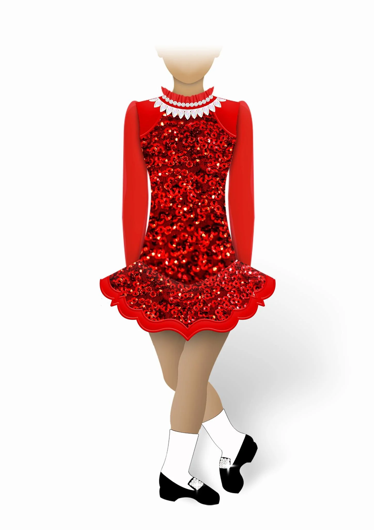 Irish Dance Dresses Ready to Wear Collection — Doire Dress- Irish Dance