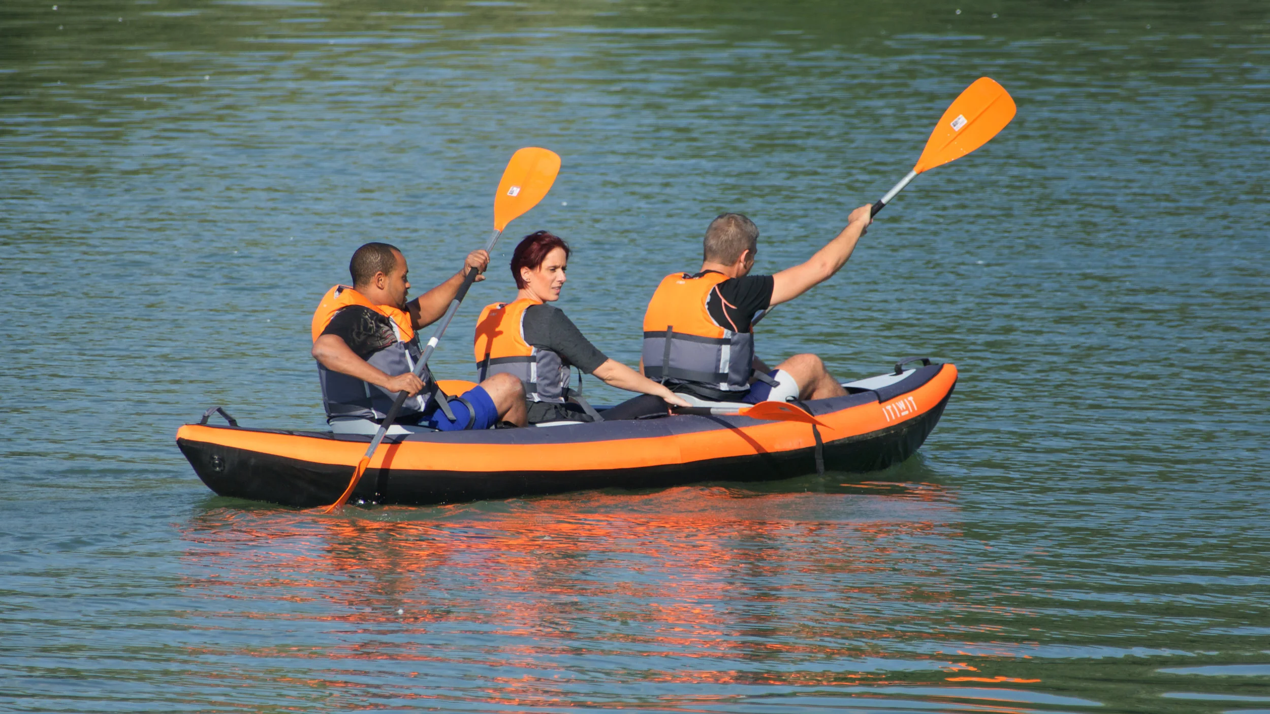 Canoeing on Loring Pond