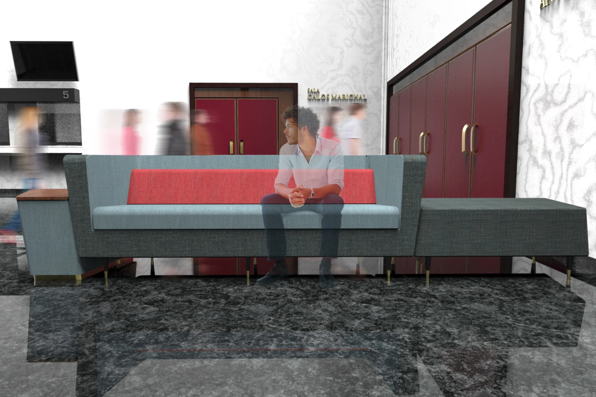 Furniture for the Fine Arts Center of Puerto Rico