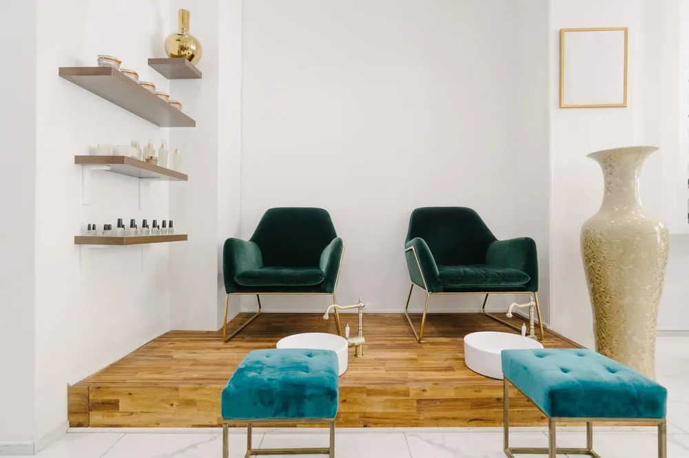 Institut de beauté Menasa Manin, Paris 19e Buttes-Chaumont – espace pédicure